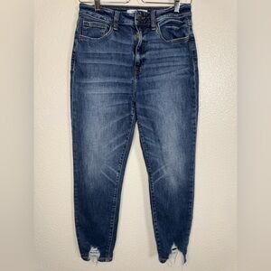 Willow Root Jeans Womens  The Mom Fit High Rise casual Denim Stretch.